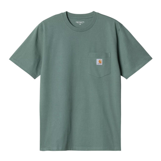 T-shirt Uomo Carhartt WIP S/S Pocket Verde Chiaro