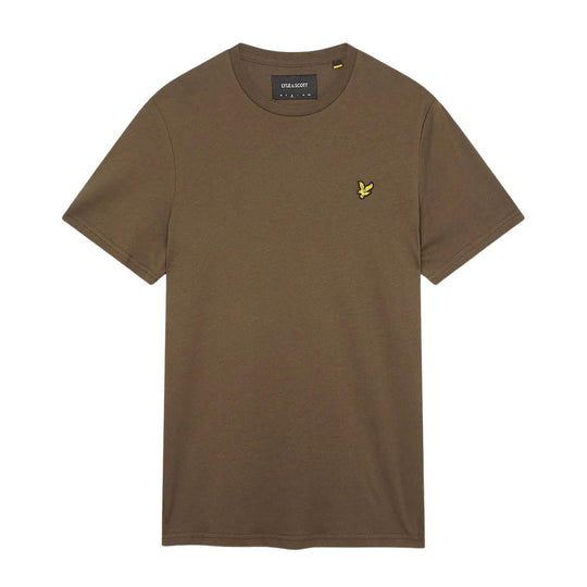 T-shirt Herren Lyle & Scott Logo Militärgrün