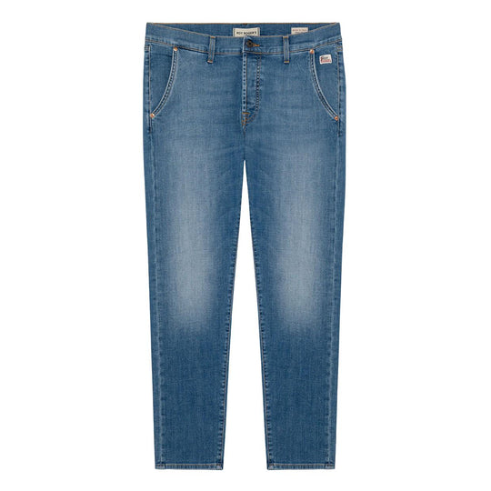 Jeans Uomo Roy Roger'S 517 5 Tasche Slim Denim Chiaro