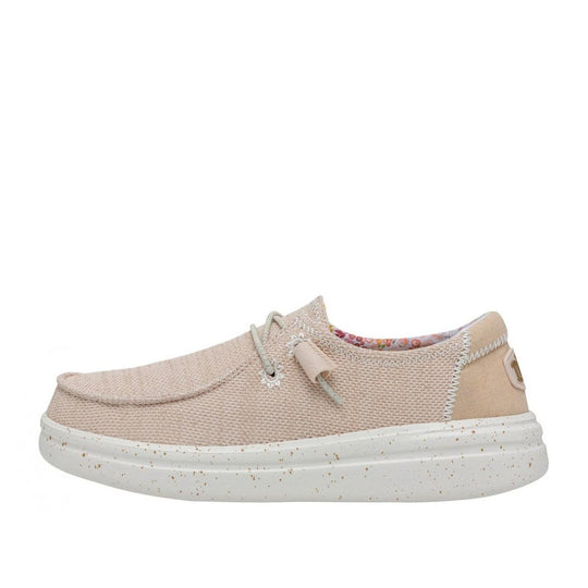 Women's Shoes Hey Dude Wendy Rise Stretch Beige