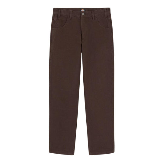 Men's Dickies Duck Carpenter Pants Dark Brown