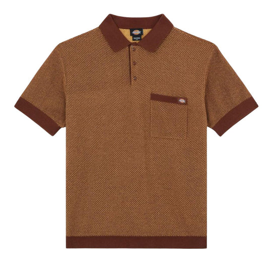 Herren Polo Dickies Rocky Braun