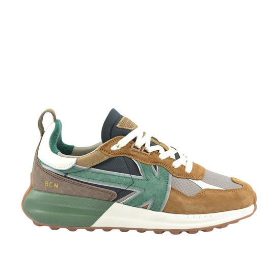 Men's Sneakers Kaotiko Vancouver Earth Brown / Blue / Green
