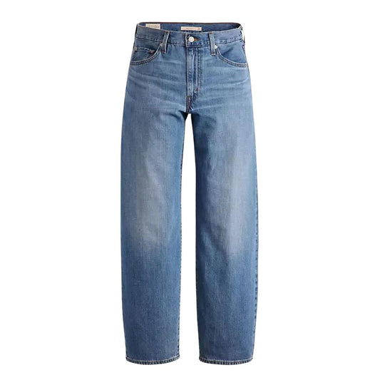 Levi's Women's Baggy Dad Linen+ Denim Jeans