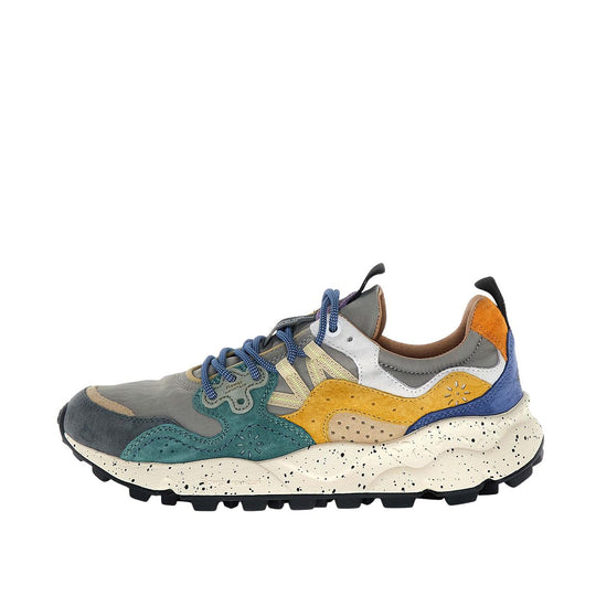Sneakers Uomo Flower Mountain Yamano 3 Grigio/Verde