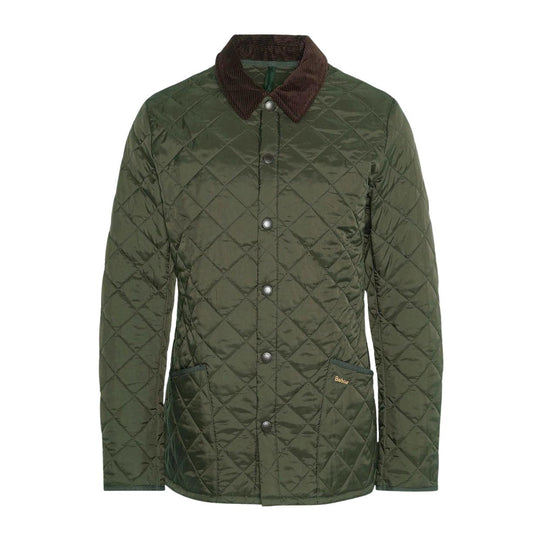 Giubbino Uomo Barbour Heritage Liddesdale Quilted Verde