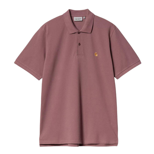 Polo Uomo Carhartt WIP S/S Chase Pique Cipolla