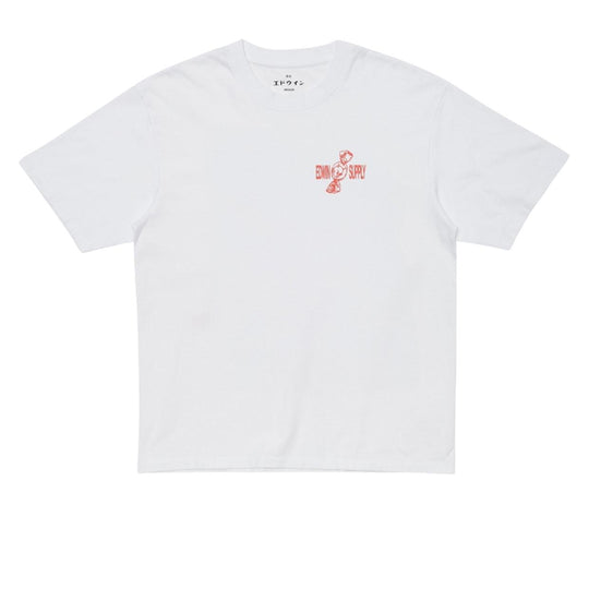 T-Shirt Uomo Edwin Sorry Tokyo Bianco