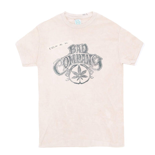 T-Shirt Herren Mr. Hot Dog Bad Company Weiß Creme