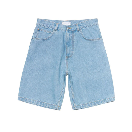 Herren Bermuda Edwin Worker Jorts Hellmittelblau Denim