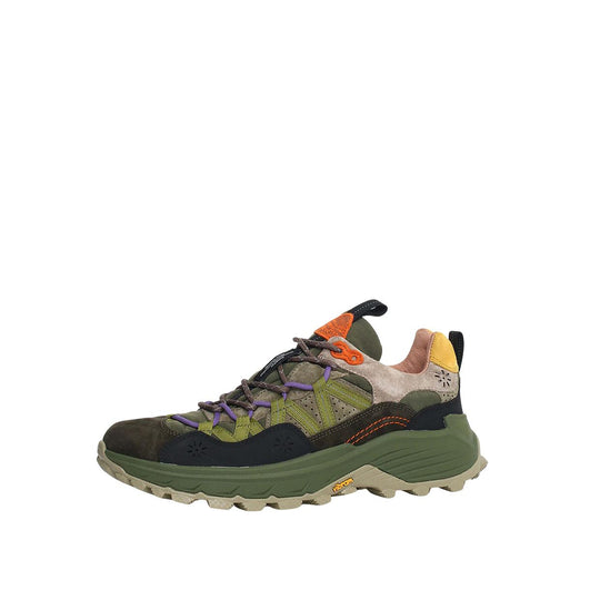 Sneakers Uomo Flower Mountain Iwano Verde Multicolor