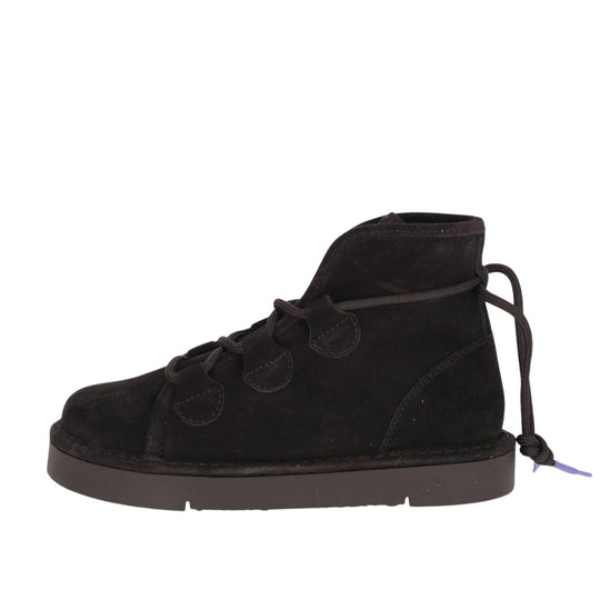 Polacchini Damen Panchic P67 Wildleder Schwarz