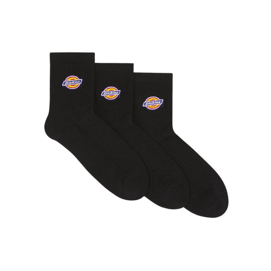 Calzini Dickies Mid Valley Grove Schwarz (3er-Pack)