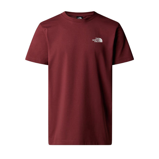 T-shirt Herren The North Face Simple Dome Bordeaux