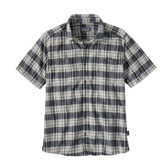 Camicia Uomo Patagonia Back Step Blu / Beige