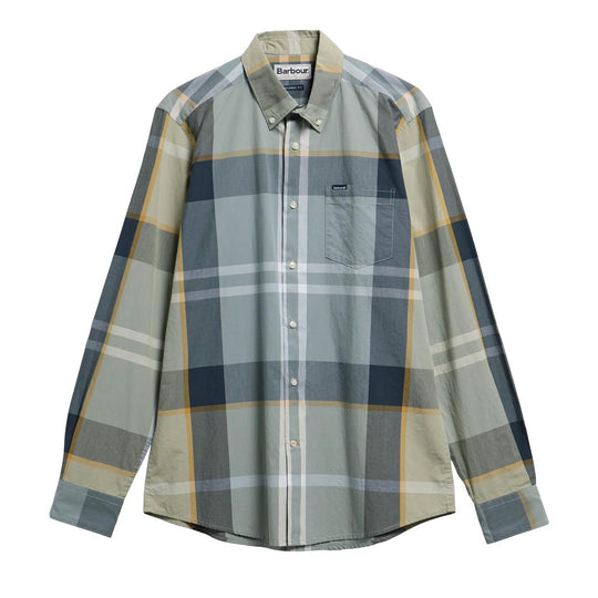 Camicia Uomo Barbour Harris Tailored Blu Multicolor