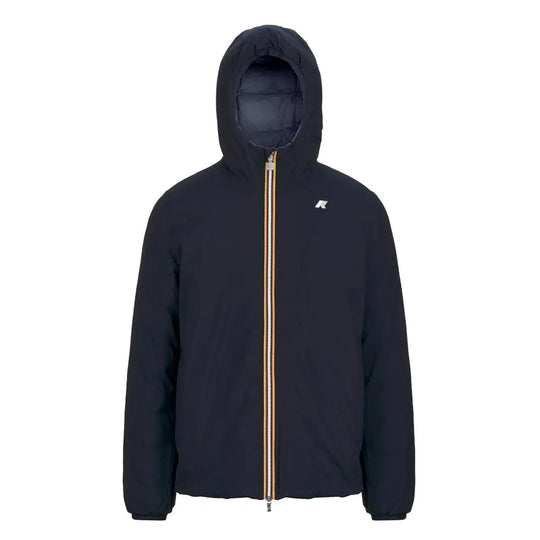 Herrenjacke K-Way Wendejacke Jack St Thermo Blau / Aviation