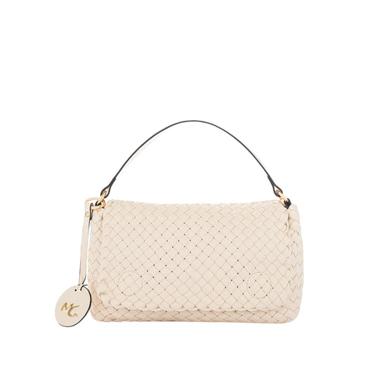 Damentasche Manila Grace Geflochten Elfenbein