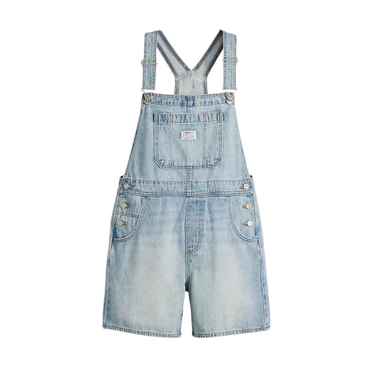 Levi's Women's Light Blue Utility Overalls
