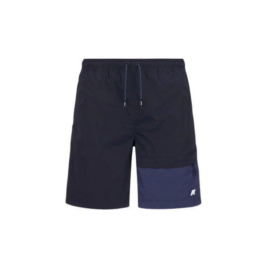 Herren Kostüm K-Way Lenon Einsatz Strand Blau / Blau