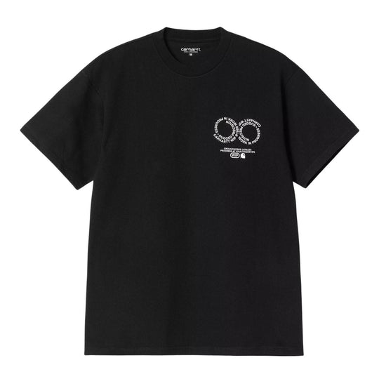 T-shirt Uomo Carhartt WIP S/S Rotazioni Nero