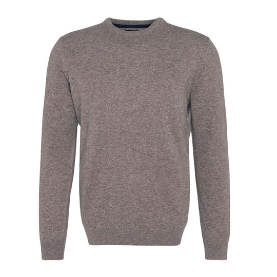 Men's Barbour Essential Sweater in Taupe