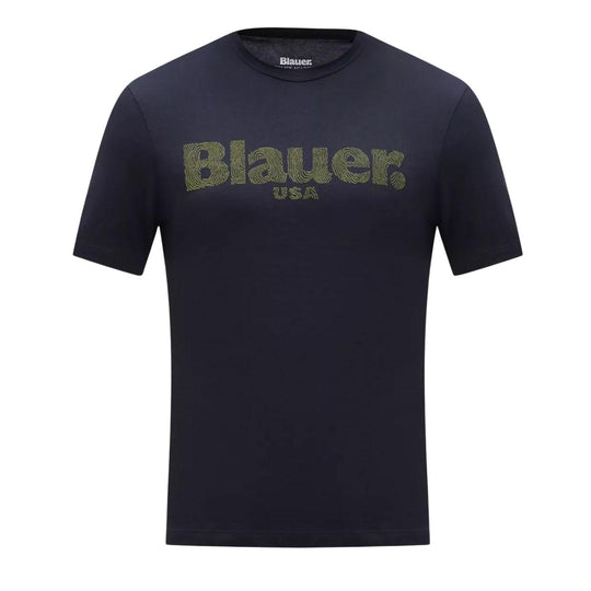 T-Shirt Herren Blauer Bourne Blau