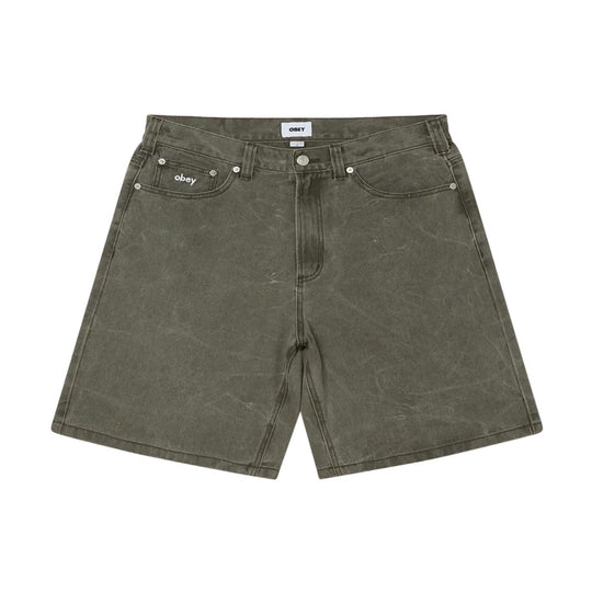 Bermuda Uomo Obey Bigwig Baggy Short Marmorizzato
