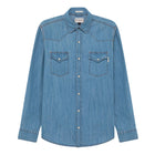 Camicia Uomo Roy Roger'S Martin Western Denim Chiaro RRU400CG343162 SKY STONE ROY ROGER'S
