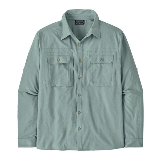 Camicia Uomo Patagonia Self Guided Sun Shirt Indaco