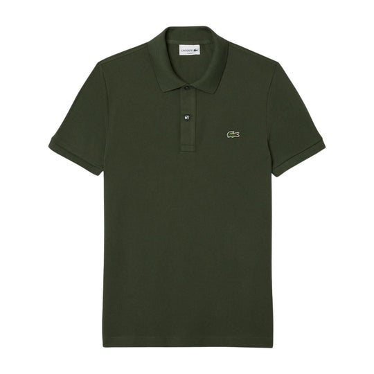 Polo Uomo Lacoste Slim Fit Verde Scuro (HCF)