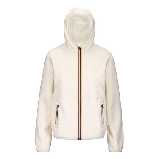 Pile Donna K-Way Reversibile Lily Velour Polar Bianco