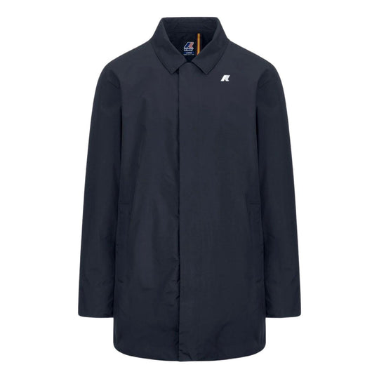 Men's K-Way Benny Ottoman Blue Raincoat