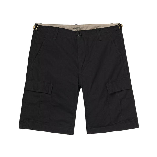 Bermuda Uomo Carhartt WIP Aviation Shorts Schwarz
