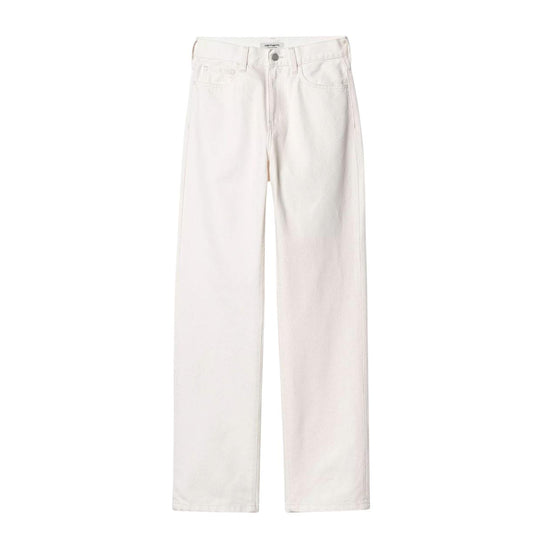 Pantaloni Donna Carhartt WIP W' Noxon Bianco