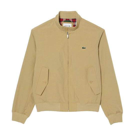 Giubbino Uomo Lacoste Impermeabile Beige