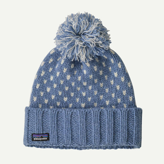 Cappello Donna Patagonia Snowbelle Beanie Azzurro / Panna