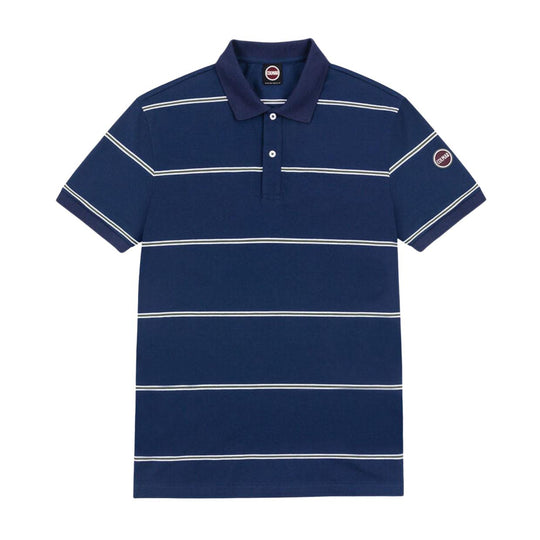 Polo Uomo Colmar A Righe Blu/Bianco
