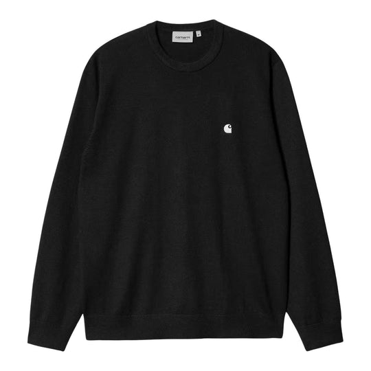 Maglione Uomo Carhartt WIP Madison Sweater Nero