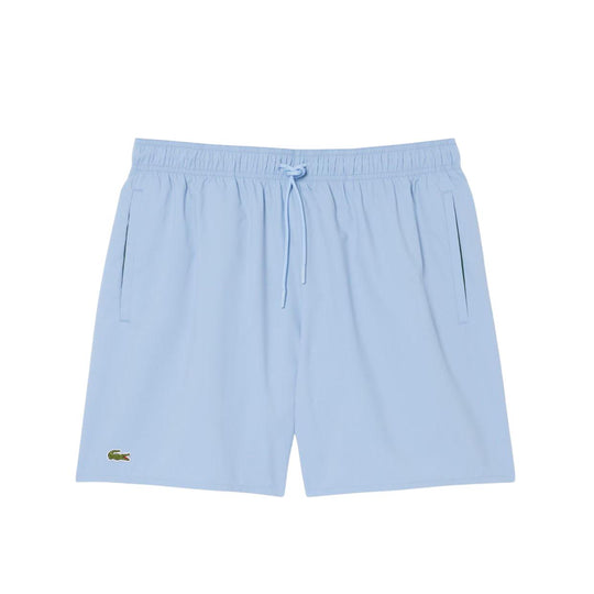 Costume Uomo Lacoste Boxer Mare Monocromatico Azzurro