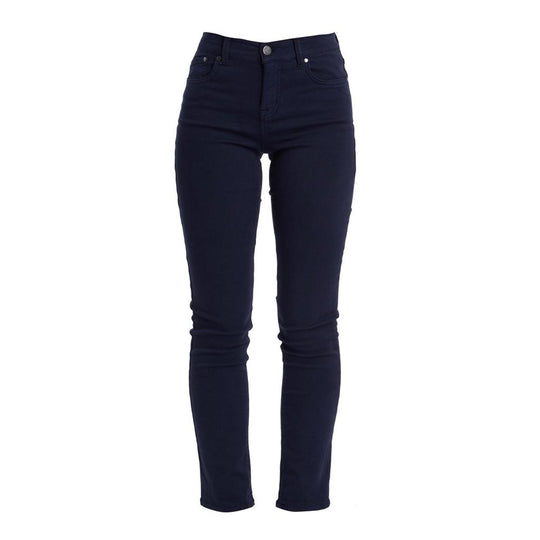 Damenhose Barbour Essential Slim Blau Navy