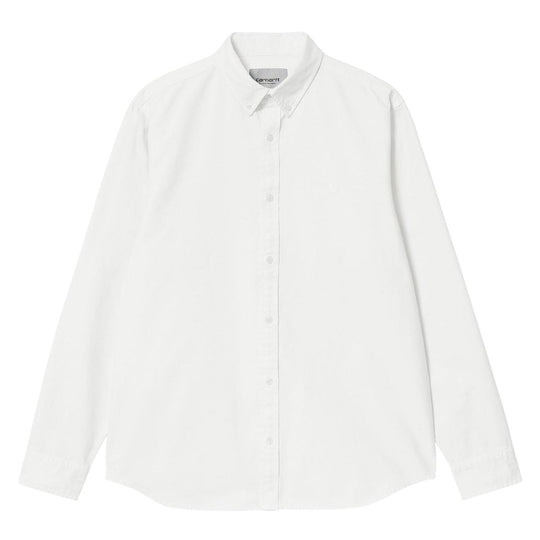 Herrenhemd Carhartt WIP L/S Bolton Weiß