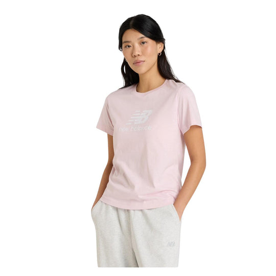 Women's T-shirt New Balance Pink Logo