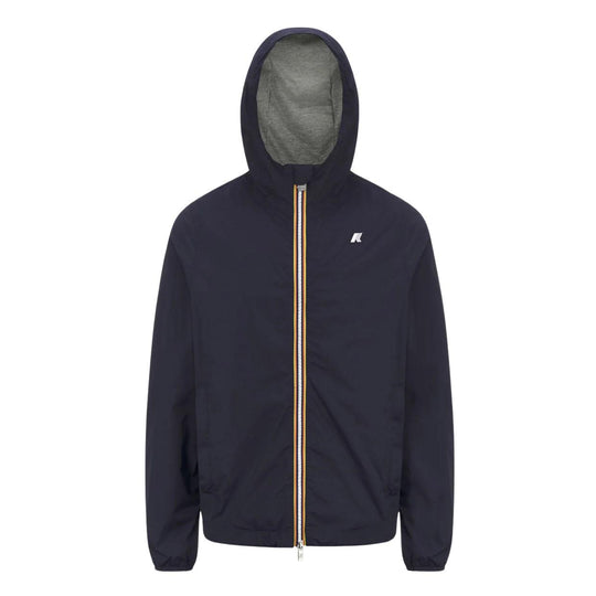 Giubbino Uomo K-Way Jack Stretch Nylon Jersey Blu