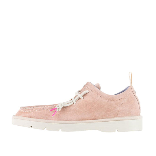 Schnürschuhe Damen Panchic P19 Wildleder Hellrosa