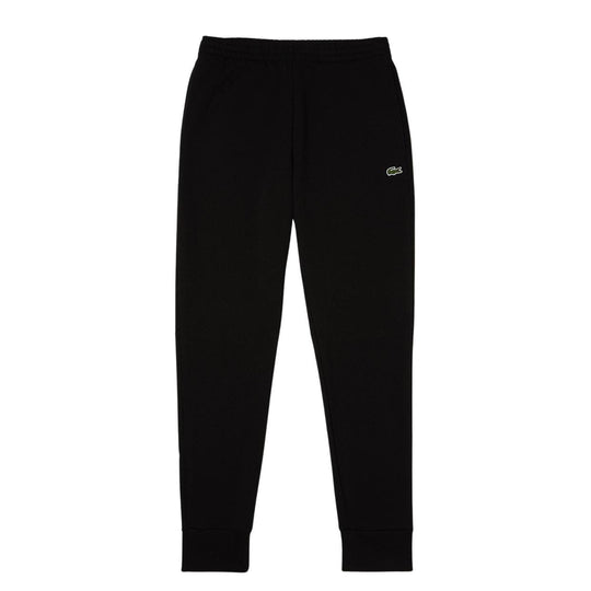 Men's Lacoste Organic Cotton Fleece Pants Black