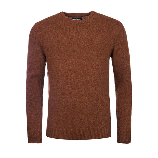 Herrenpullover Barbour Essential Patch Tabacco