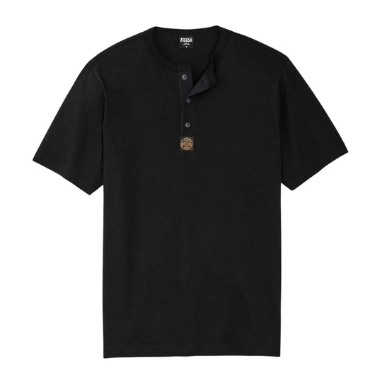 Men's Filson Frontier Henley T-shirt Black