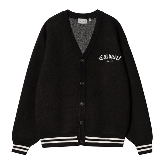 Cardigan Uomo Carhartt WIP Onyx Nero
