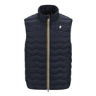 Gilet Uomo K-Way Valen Quilted Warm Blu K6114RW K89 K-WAY